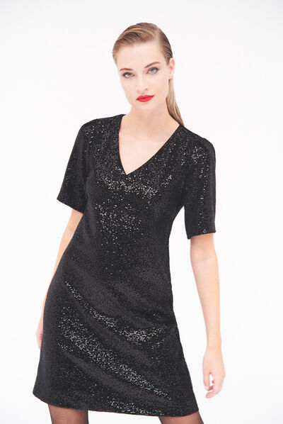 Robe rafaela noir femme