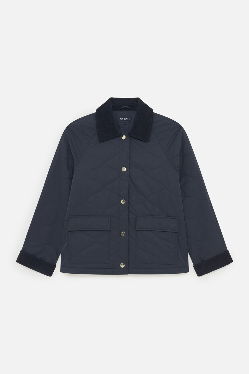 Parka Gombo blu navy donna