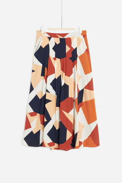 jupe madeleine couleur cuivre femme