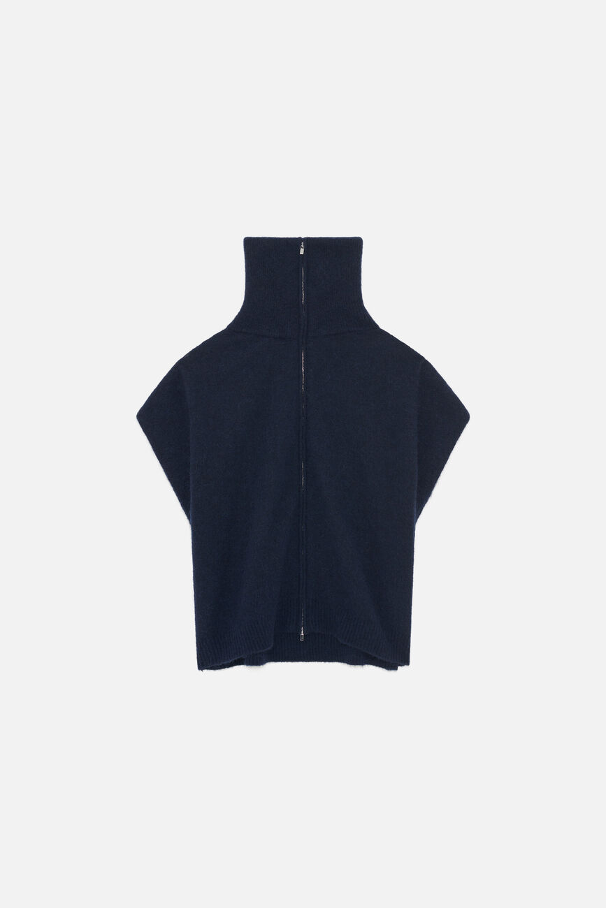 Pull mitch bleu marine femme