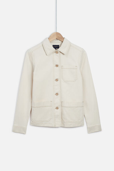 veste zocca ecru femme