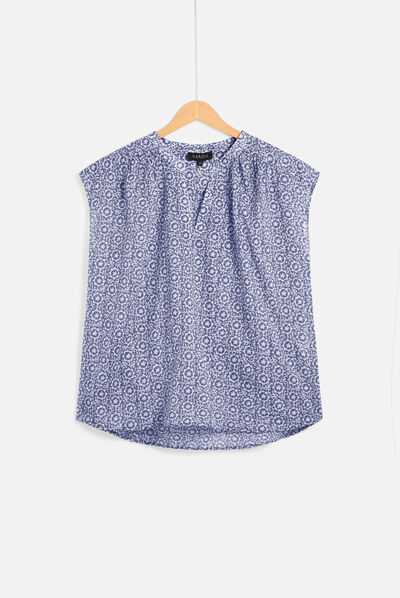 chemisier elio denim baby bleu femme