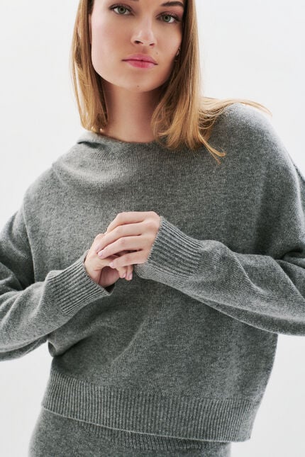 Mlorenzo sweater grey woman