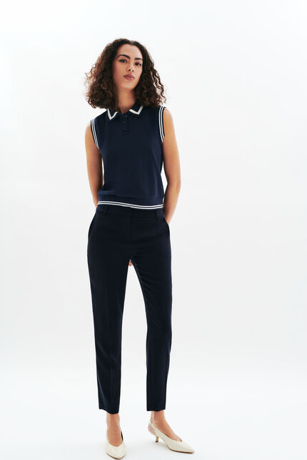 T-shirt tennis blu navy donna