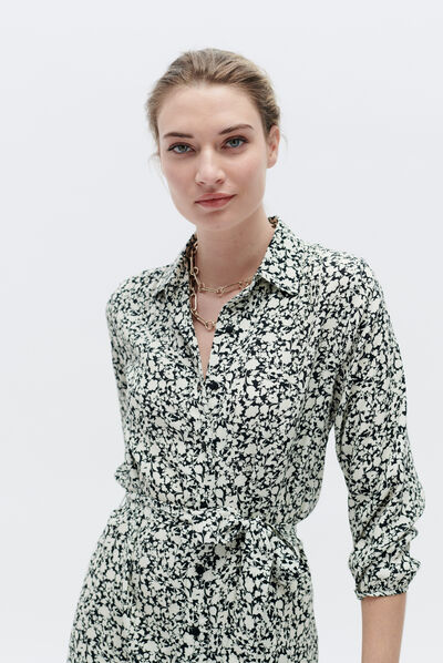 robe tonia ivoire femme