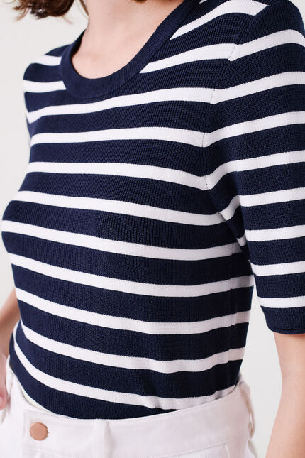 Pull martin ecru femme