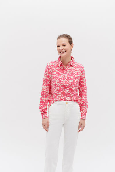 chemise matilda rose fushia femme