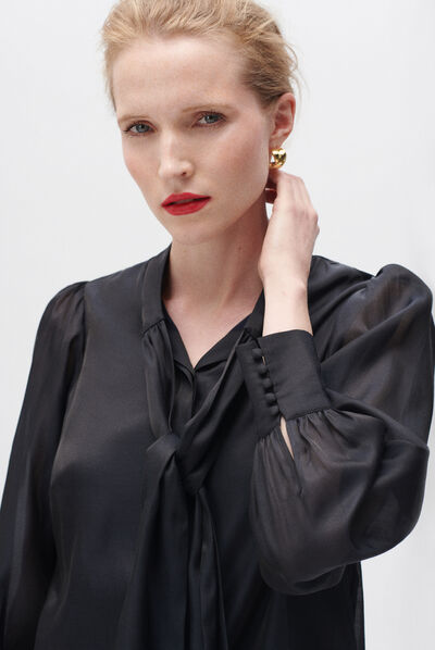 Chemise cbeka noir femme