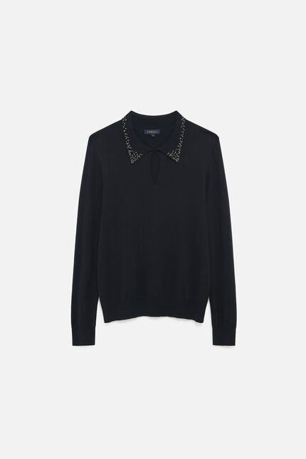 maglione msarah nero donna
