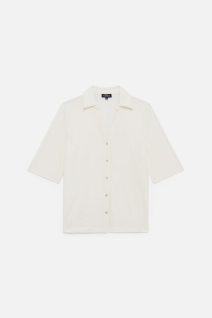 Camiseta Tevelina crudo mujer