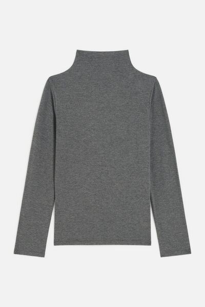 T-shirt tlilo gris fonce femme