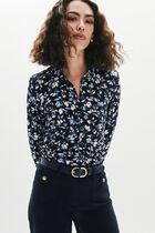 Talba7 t-shirt dark blue woman