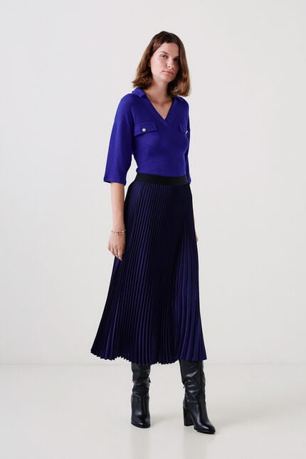Jupe joella bleu femme