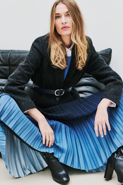 Jupe Joella bleu marine femme