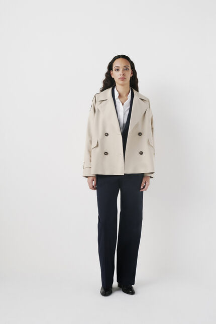 trench gourmand arena mujer