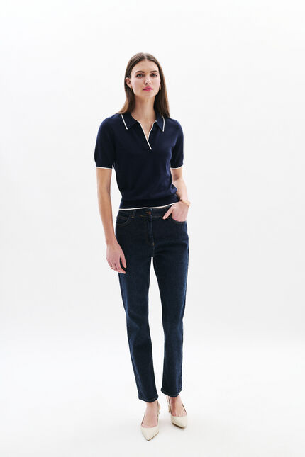 Trui Mjeremy marineblauw vrouw