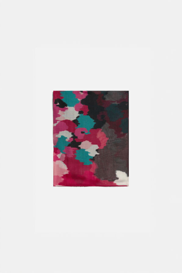 foulard luna rose fushia femme Foulard luna rose fushia femme