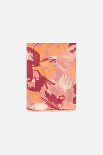 Foulard lola rose pastel femme