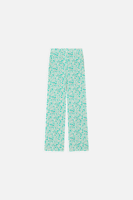 Pantalón Patoche verde esmeralda mujer