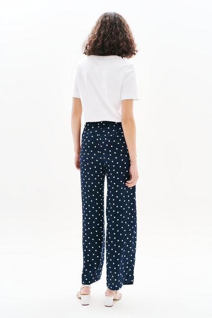 Pantalon Pimpa bleu marine femme