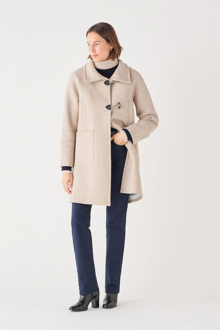 Manteau Gramont beige femme