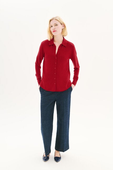 Maglione Mpluton rosso donna