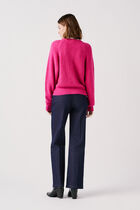 Mlamar Made in Italy vest pink woman
