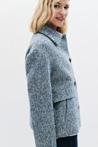 Galactica coat stone denim woman
