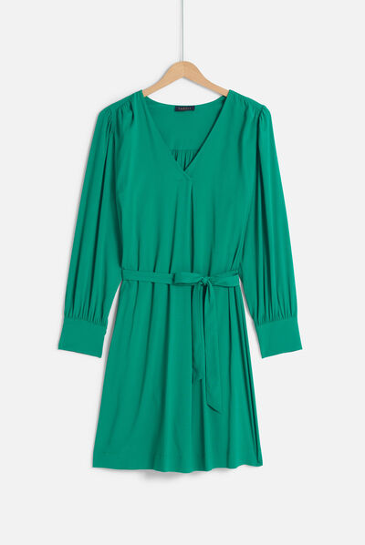robe alice vert emeraude femme