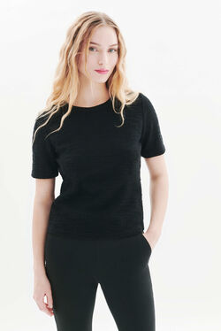 T-shirt Tdaphne noir femme