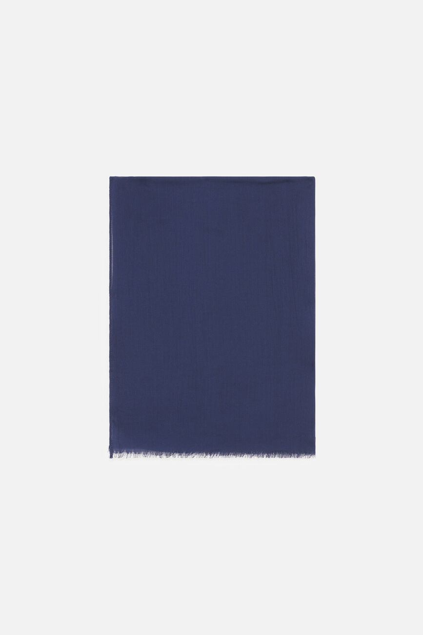Lazeo sjaal marineblauw vrouw