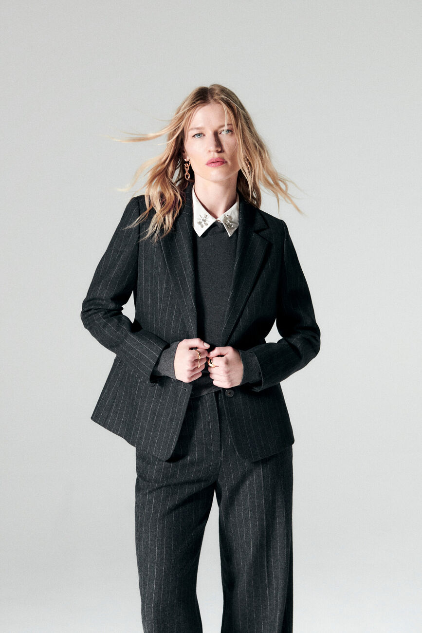Jacket vambre3 dark grey woman