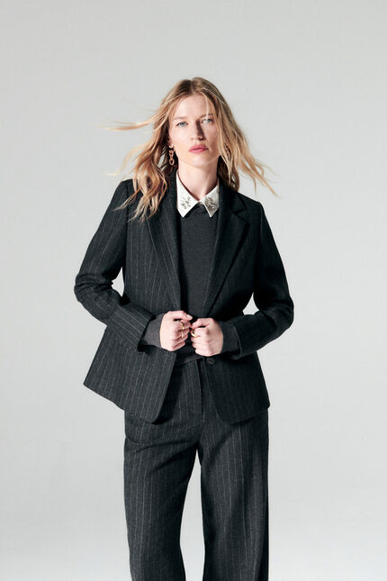 Veste vambre3 gris fonce femme