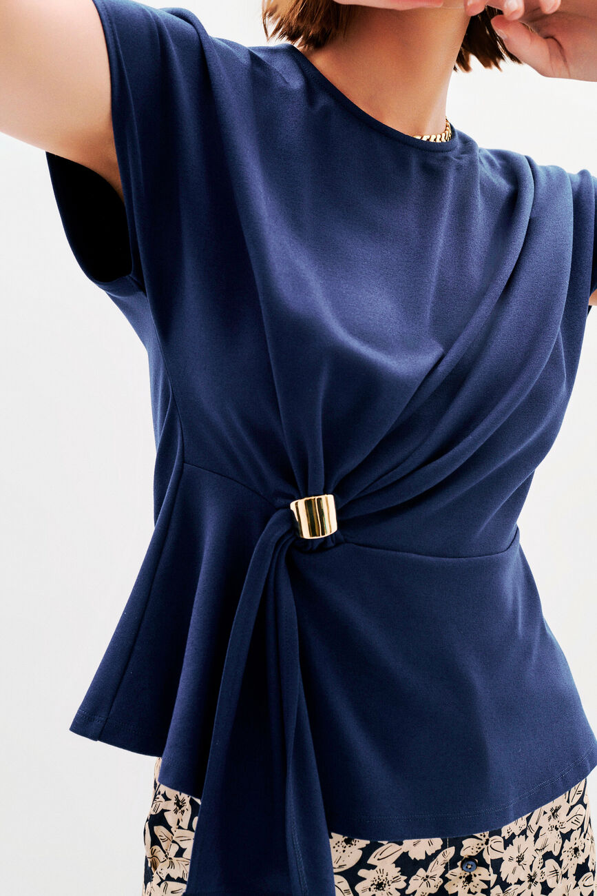 T-shirt Thys bleu foncé damen