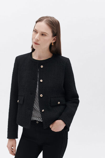 Giacca vestale nero donna
