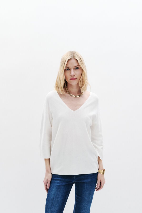 pull mbobby ivoire femme Pull mbobby ivoire femme