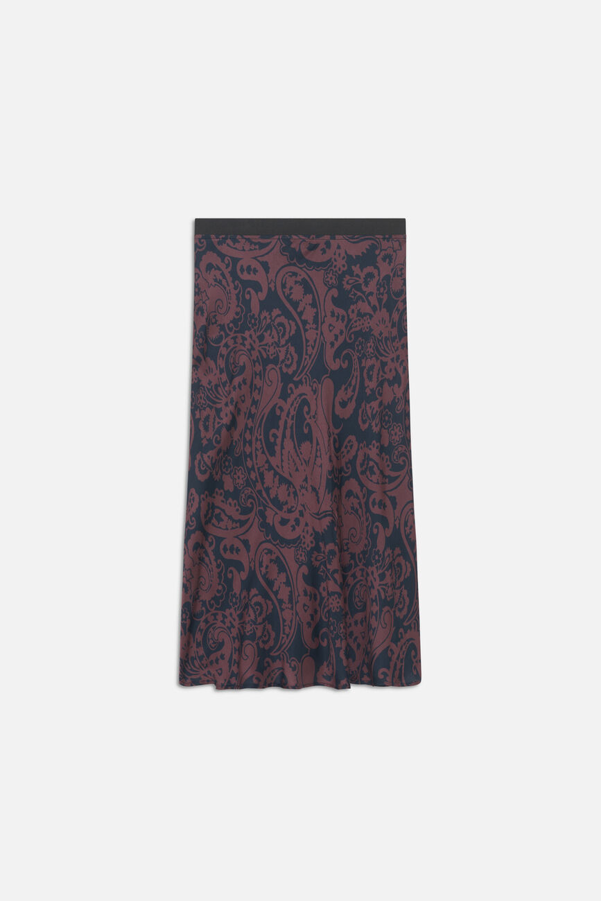 Skirt jalentin navy blue woman