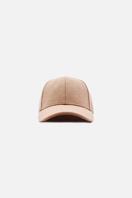 Gorra Boston camel mujer
