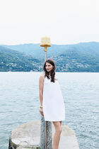 Ralysee 100% linen dress ecru woman