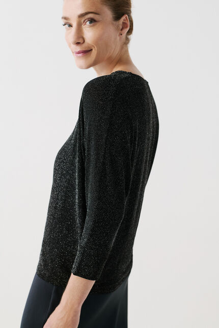 T-shirt Franny zilvergrijs vrouw