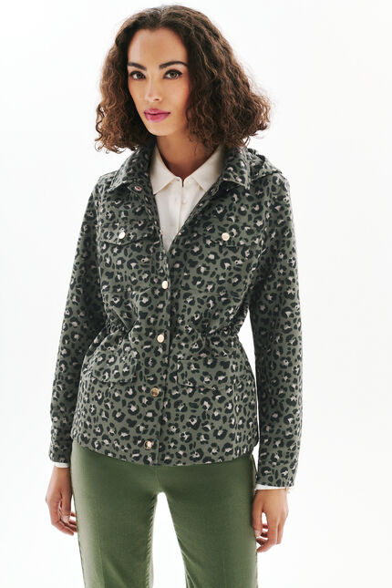 Parka Gracyleo vert kaki femme