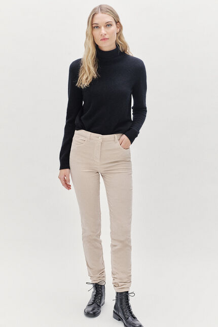 Hose Sylvano beige damen