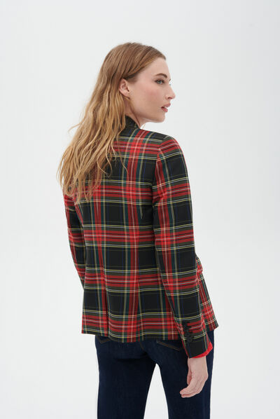 Veste vaura rouge femme