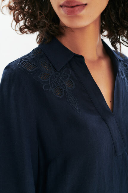 Robe Rvanina bleu marine femme