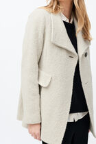 Ali coat ivory woman