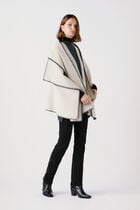Poncho hester beige woman