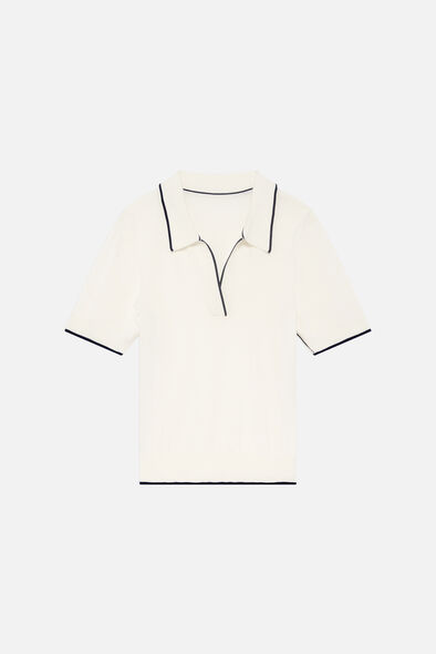 Pull Mjeremy ecru femme