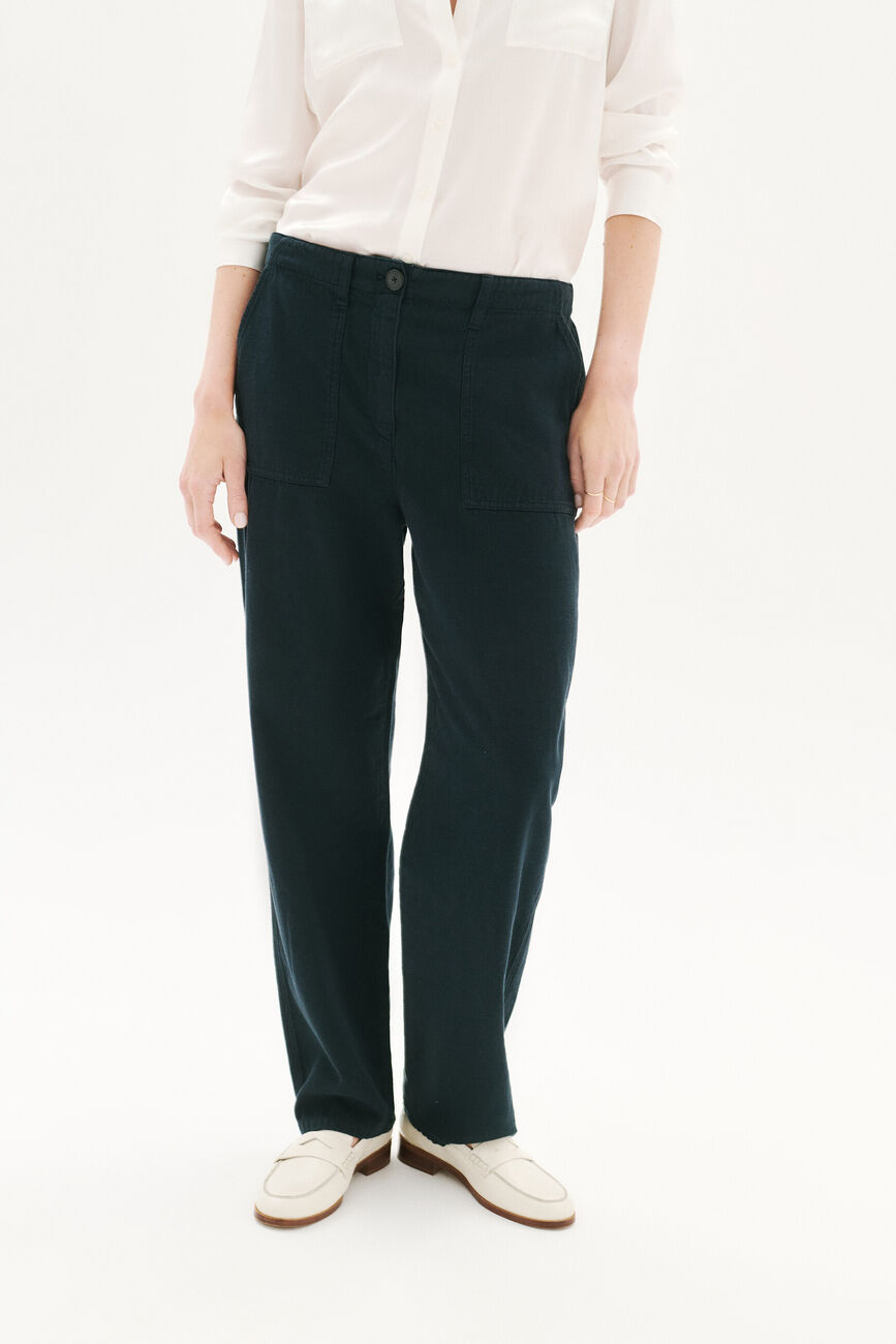 Pantalon Pargos noir femme