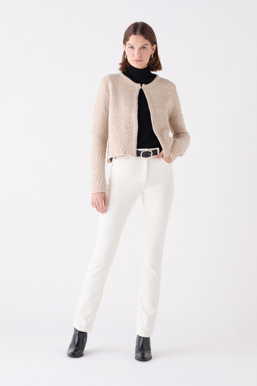 Mariza bolero taupe woman