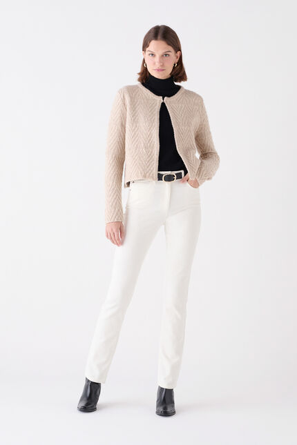 Bolero Mariza taupe vrouw